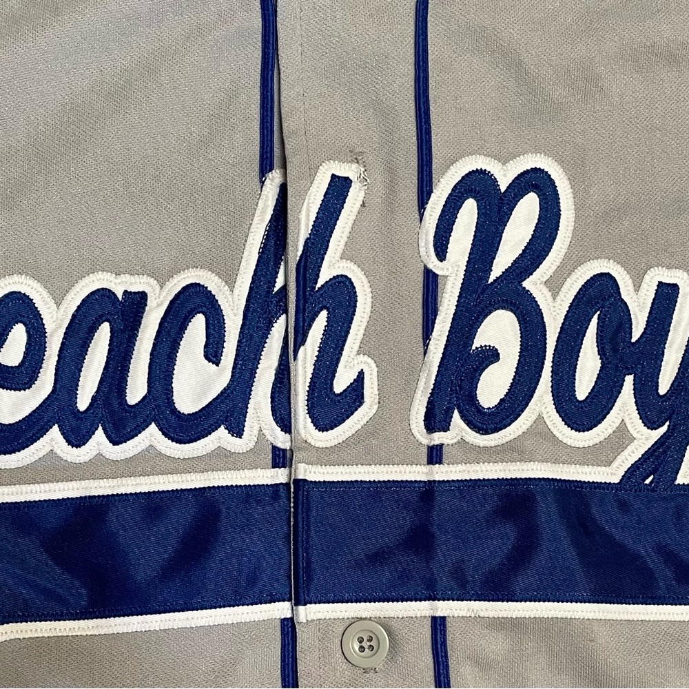 Rare Beach Boys Baseball Jersey Vintage Size Large